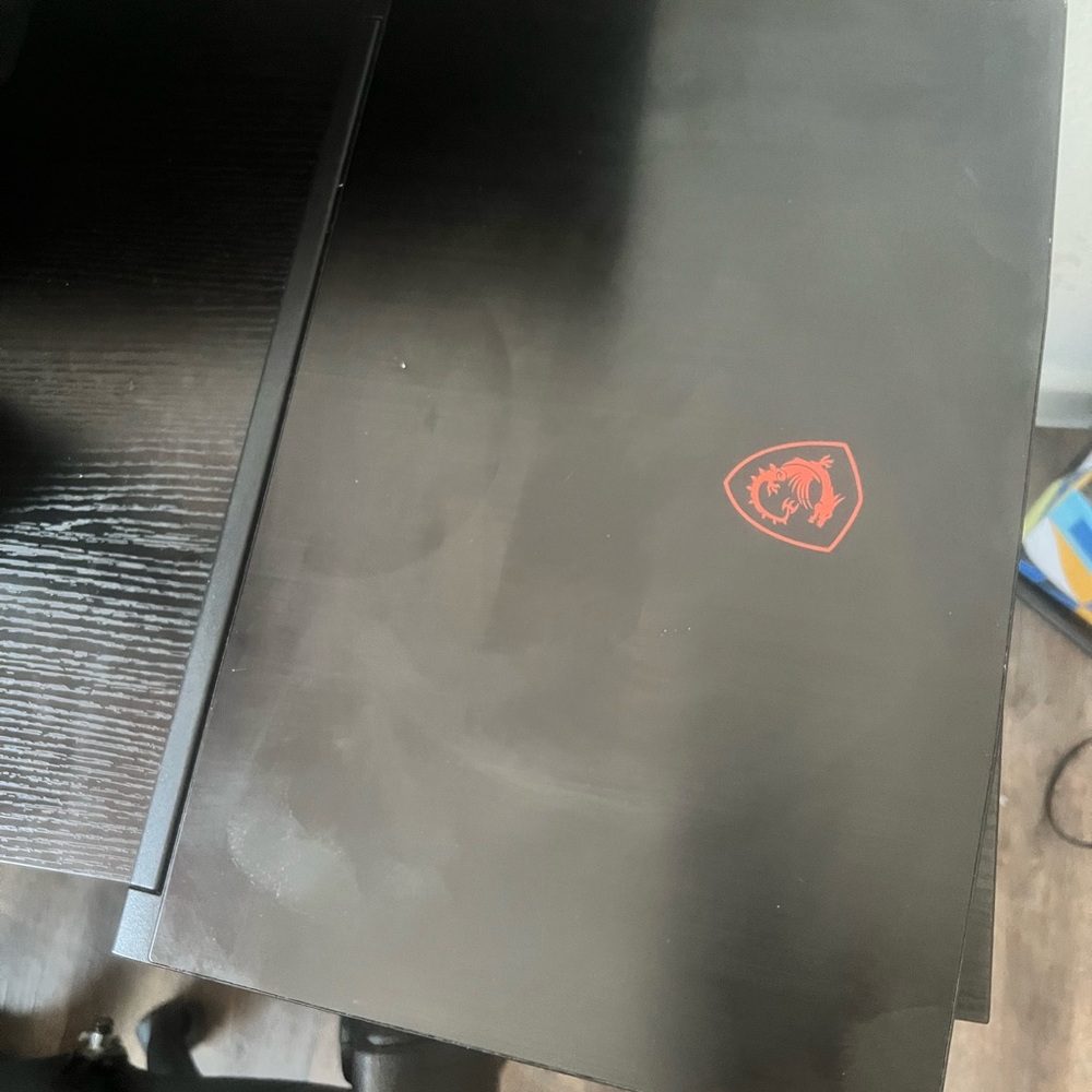 MSI Black Gaming Laptop